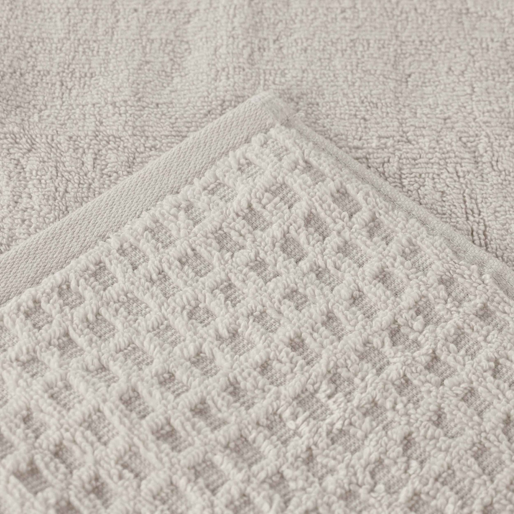Napa Zero Twist Cotton Solid Waffle Honeycomb 6 Piece Towel Set