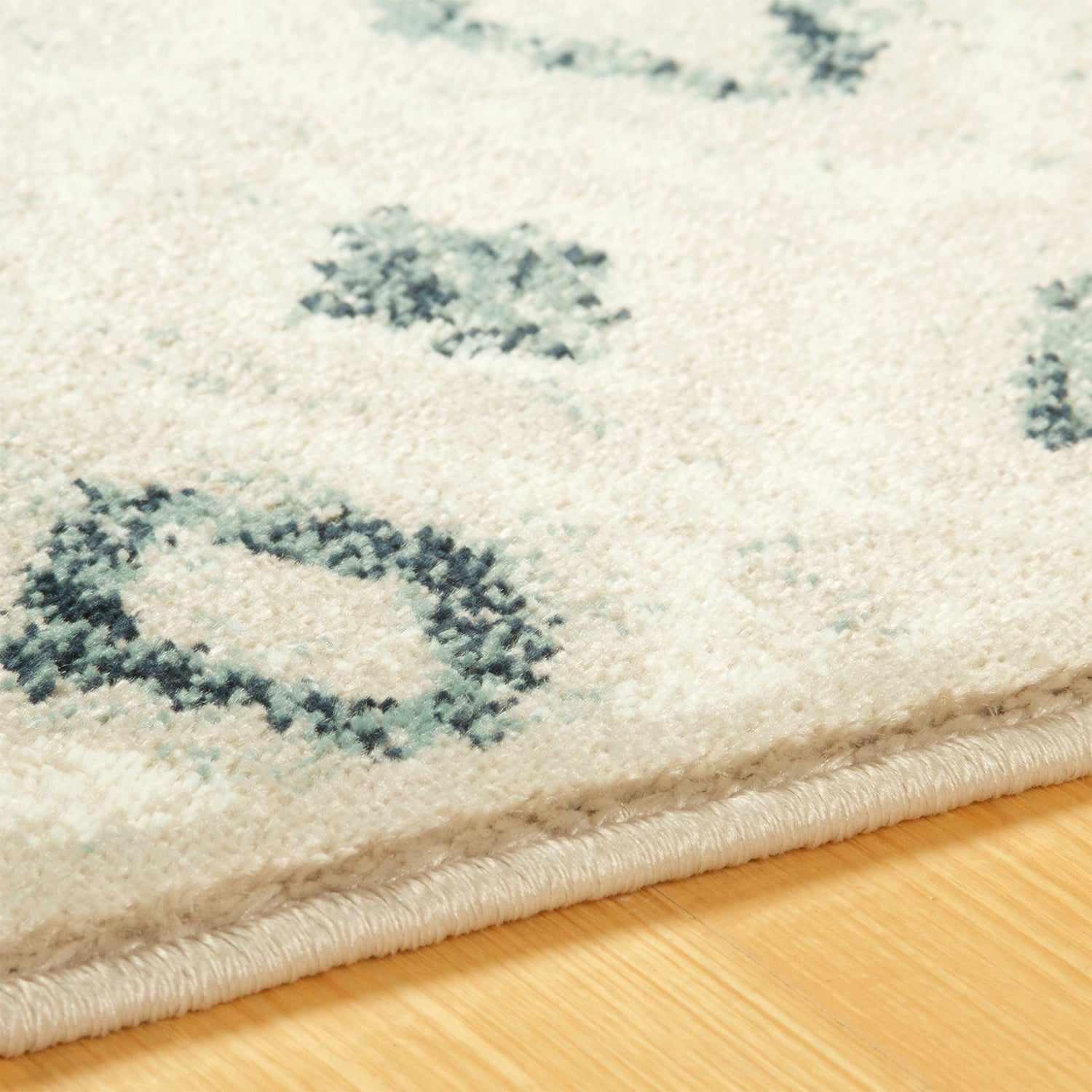 Navan Distressed Floral Damask Indoor Area Rug or Runner