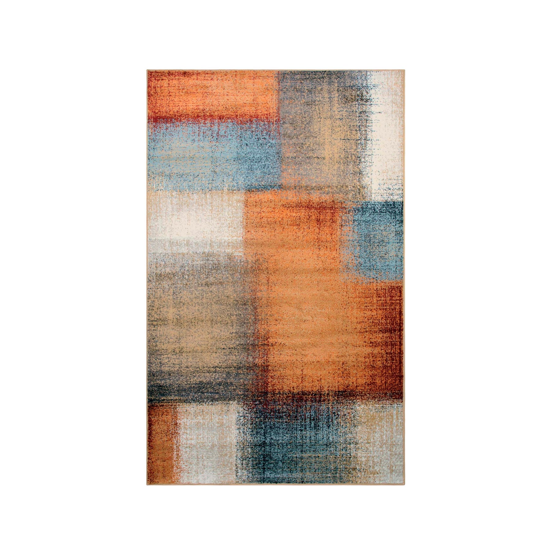 Nilaya Modern Geometric Abstract Indoor Area Rug or Runner Rug
