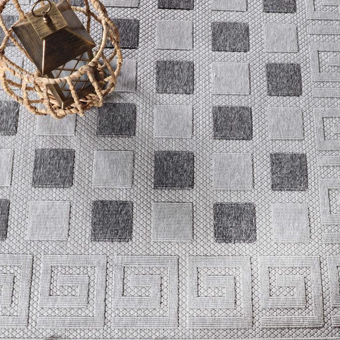 Nilaya Modern Geometric Indoor Outdoor Area Rug Or Runner Rug