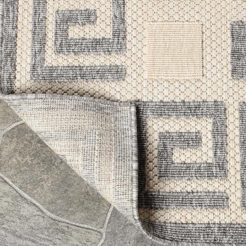 Nilaya Modern Geometric Indoor Outdoor Area Rug Or Runner Rug