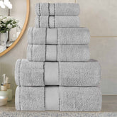 Egyptian Giza Cotton Plush Soft Towel Set 6 Piece