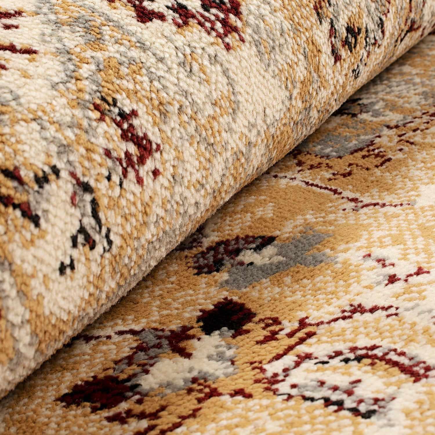 Nysa Bohemian Floral Vines Indoor Area Rugs Or Runner Rug