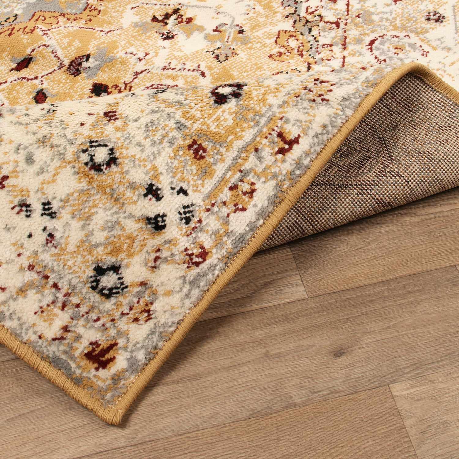 Nysa Bohemian Floral Vines Indoor Area Rugs Or Runner Rug
