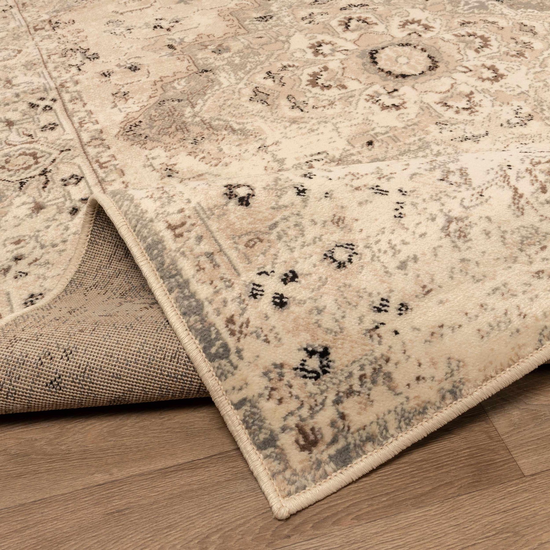 Nysa Bohemian Floral Vines Indoor Area Rugs Or Runner Rug
