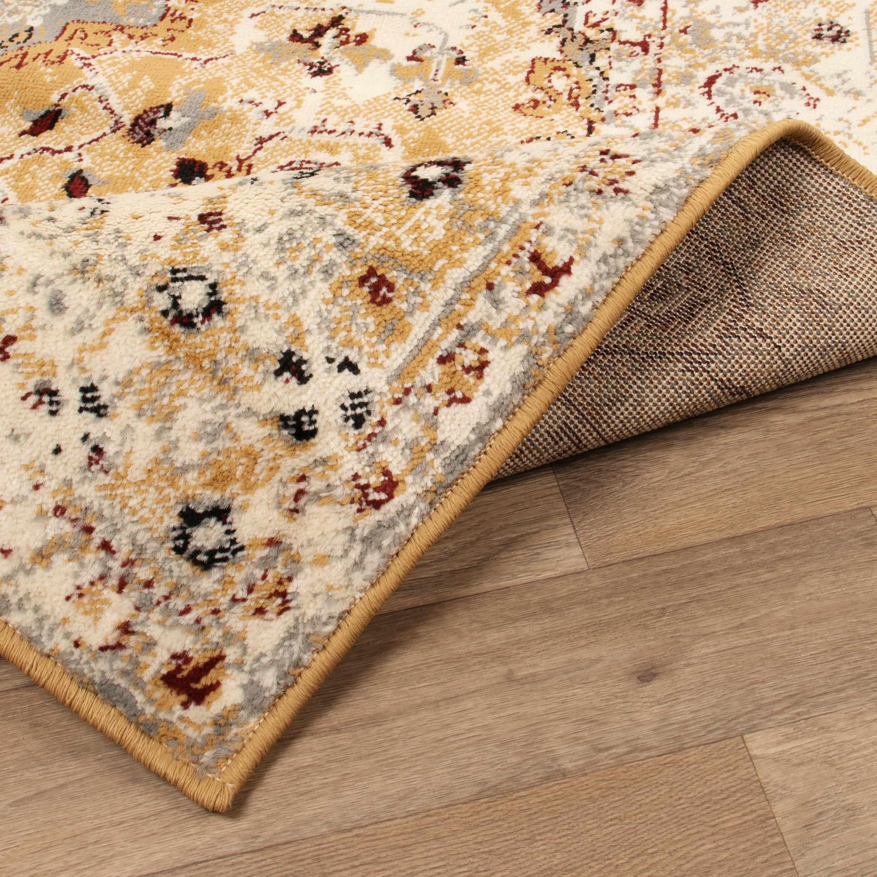 Nysa Bohemian Floral Vines Indoor Area Rugs Or Runner Rug