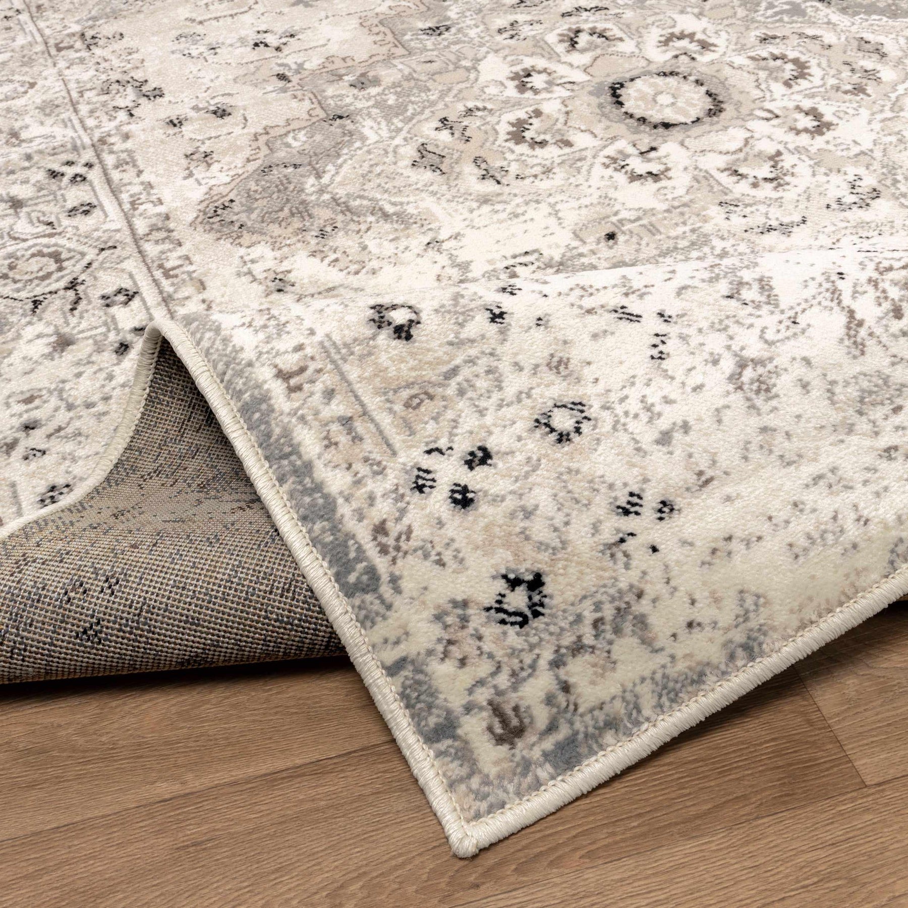 Nysa Bohemian Floral Vines Indoor Area Rugs Or Runner Rug
