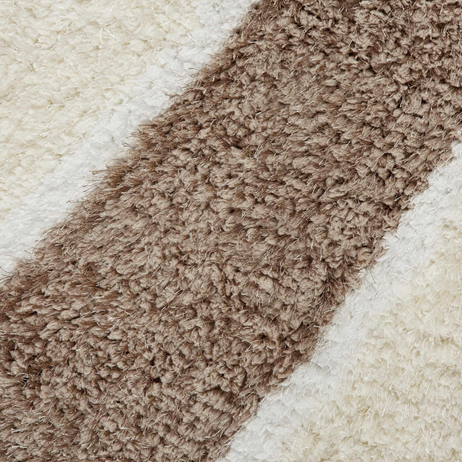 Ogee Retro Abstract Hand-Tufted Shag Area Rug or Runner Rug