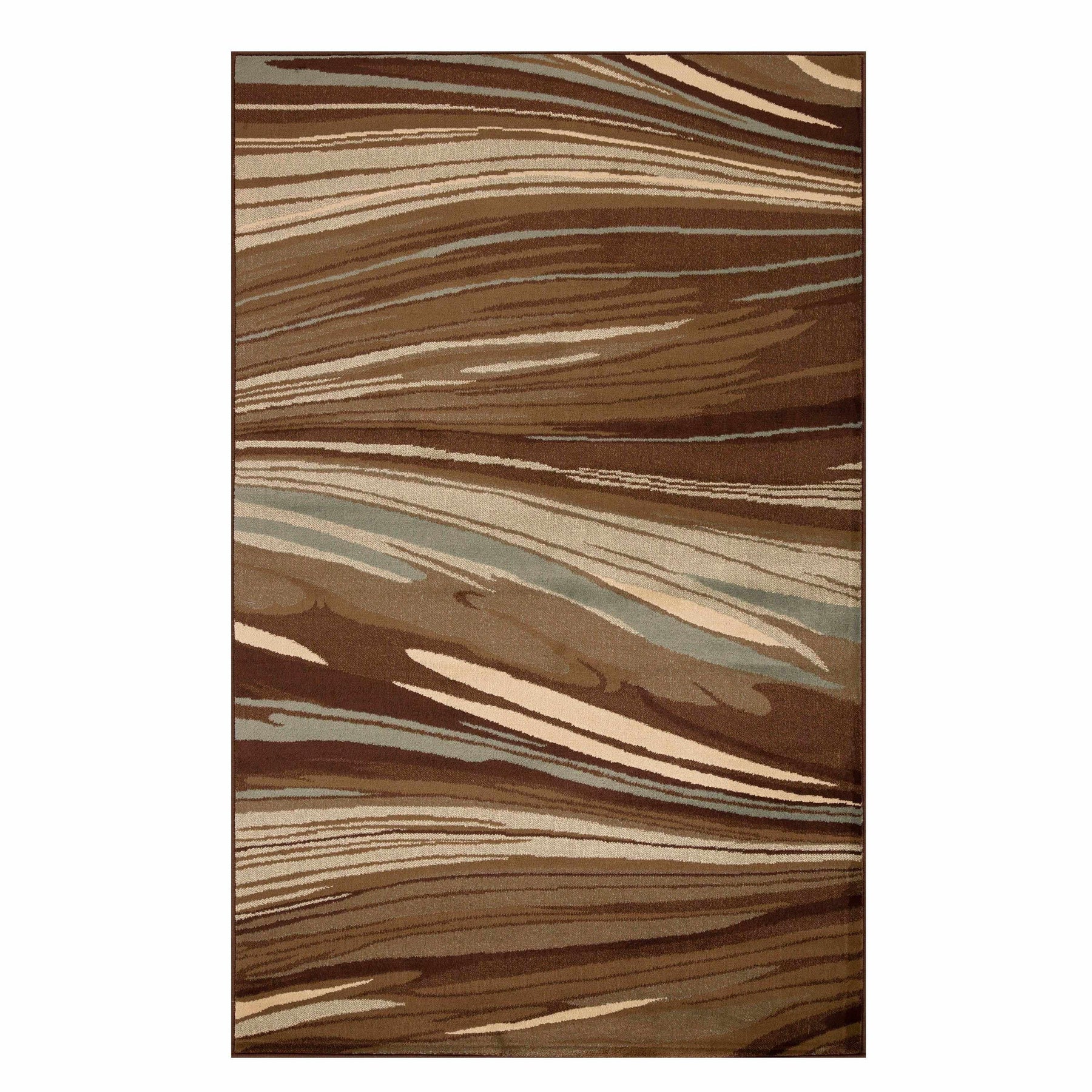 Ondes Abstract Wavy Lines Indoor Area Rugs or Runner Rug