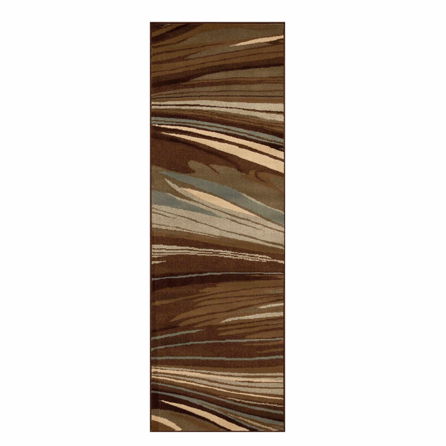 Ondes Abstract Wavy Lines Indoor Area Rugs or Runner Rug