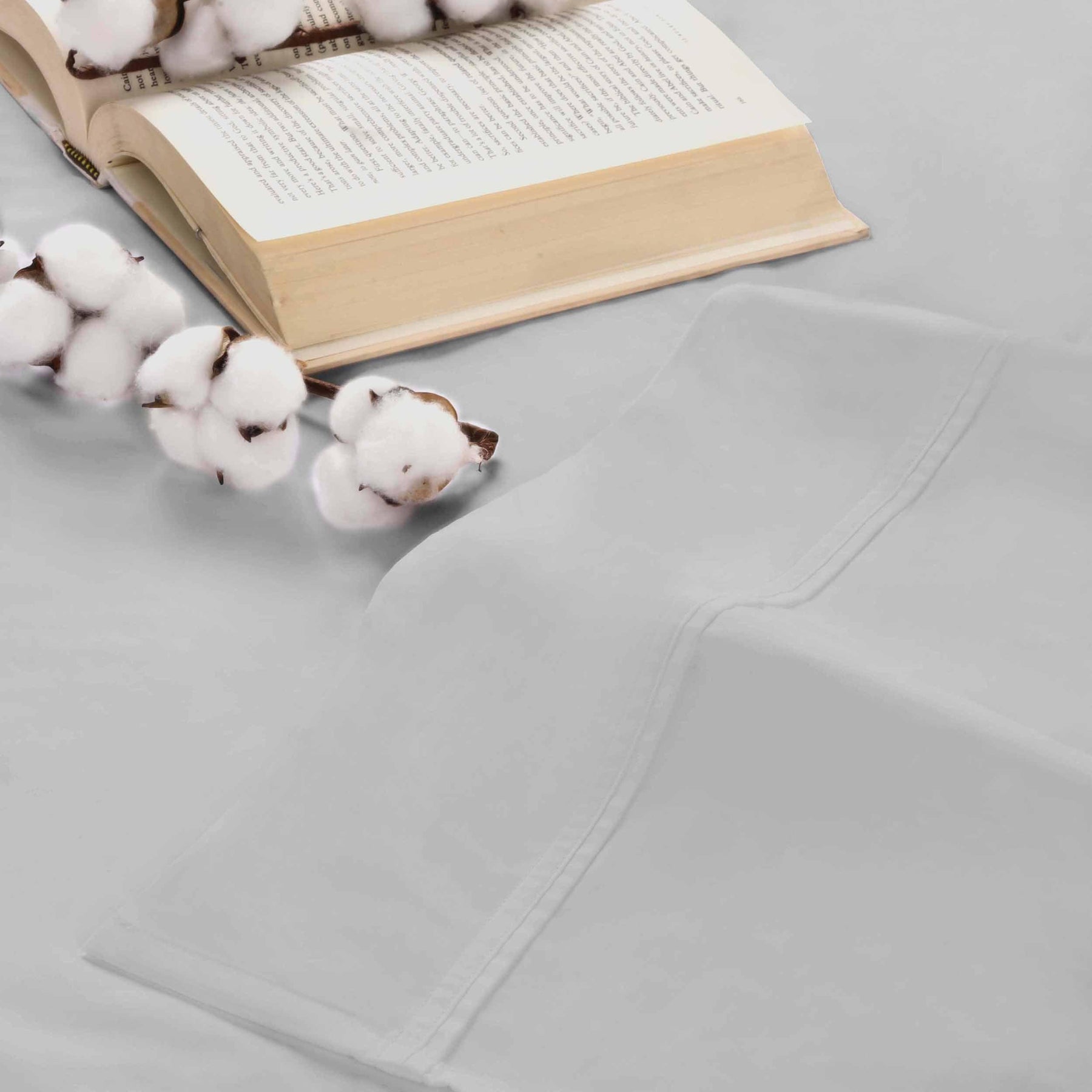 Organic Cotton 300 Thread Count Percale Extra Deep Pocket Sheet Set