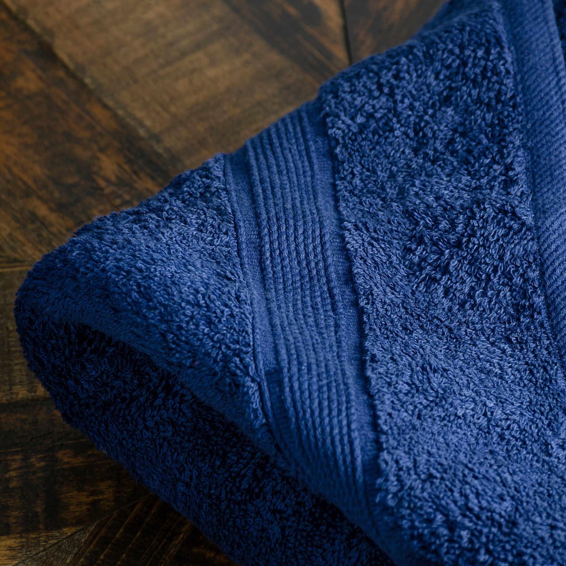 Organic Cotton Plush Solid Assorted 12 Piece Towel Set
