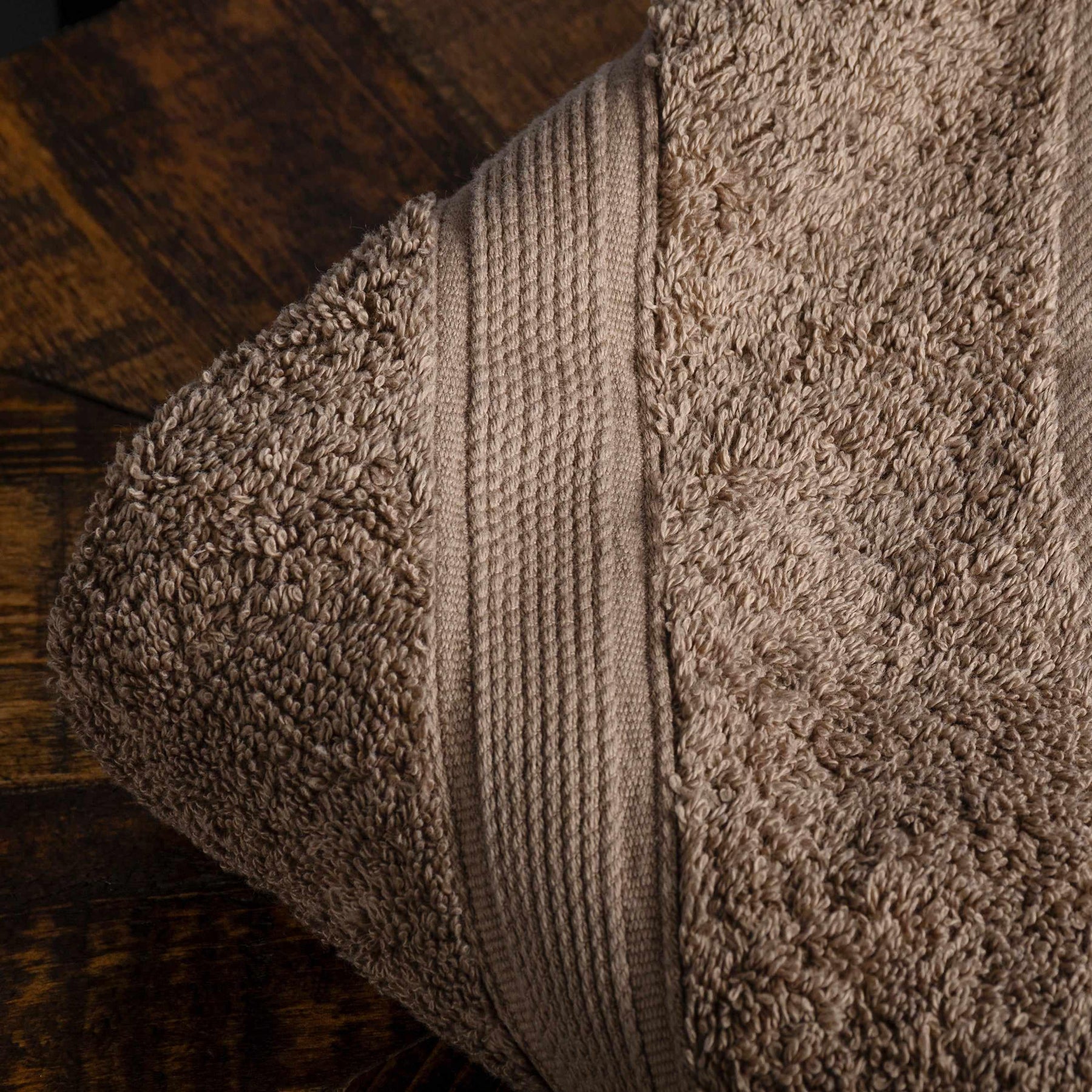 Organic Cotton Solid Plush Assorted 6 Piece Towel Set