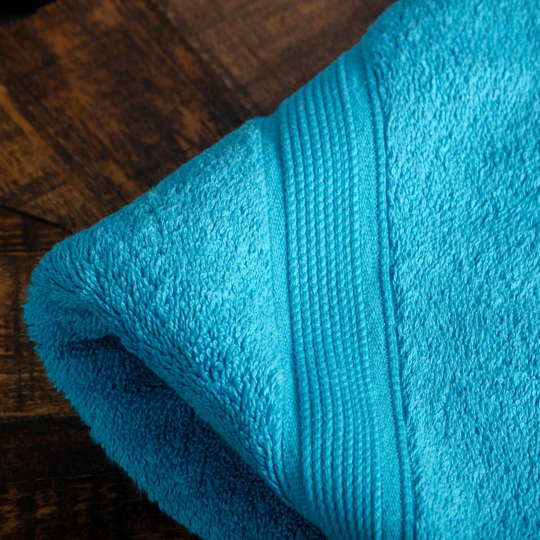 Organic Solid 650 GSM 2 Pieces Bath Sheet Set