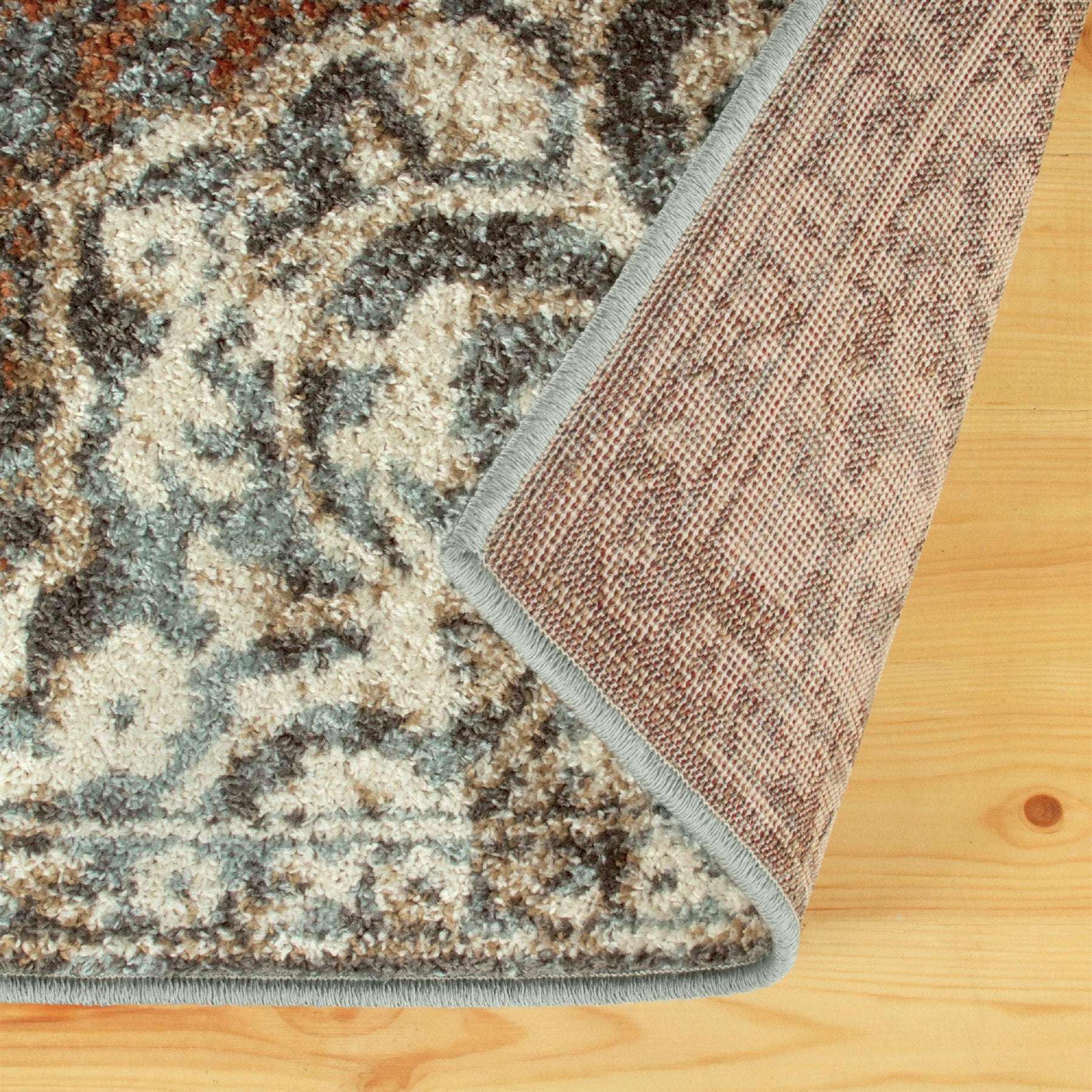 Oriental Medallion Oxidized Area Rug Or Door Mat Or Runner Rug