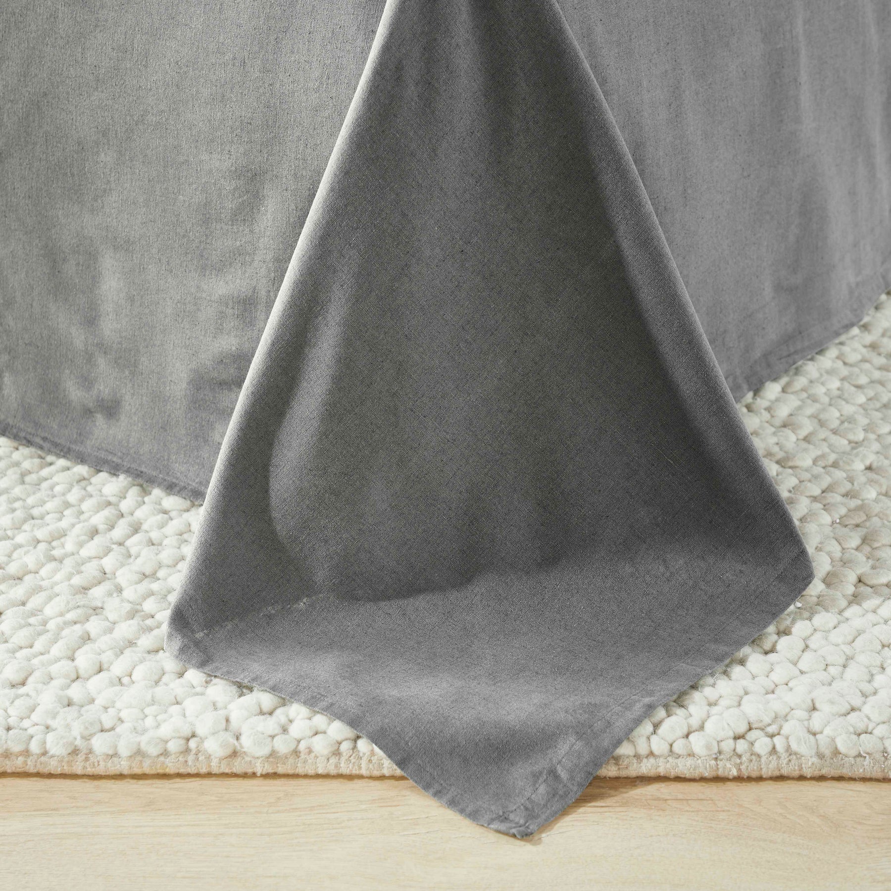 Orion Cotton Linen Blend Garment Washed Deep Pocket Bed Sheet Set