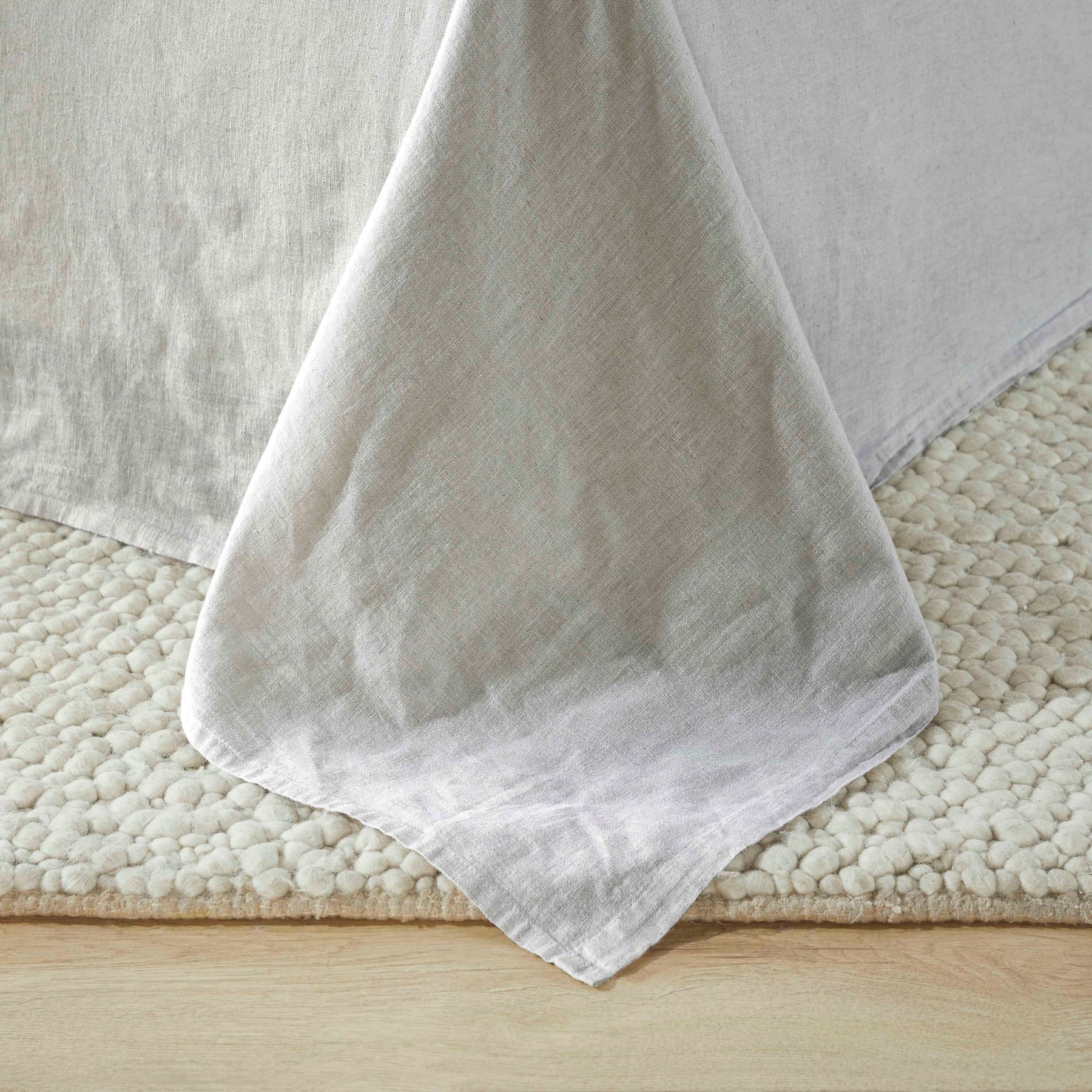 Orion Cotton Linen Blend Garment Washed Deep Pocket Bed Sheet Set
