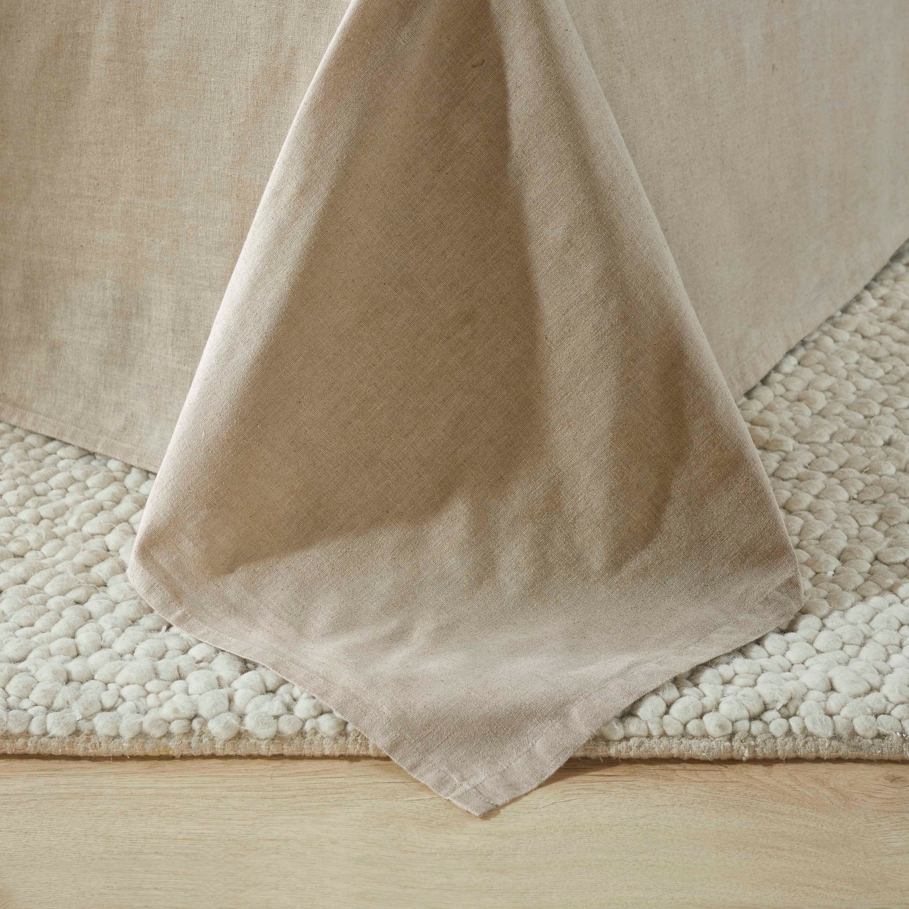 Orion Cotton Linen Blend Garment Washed Deep Pocket Bed Sheet Set
