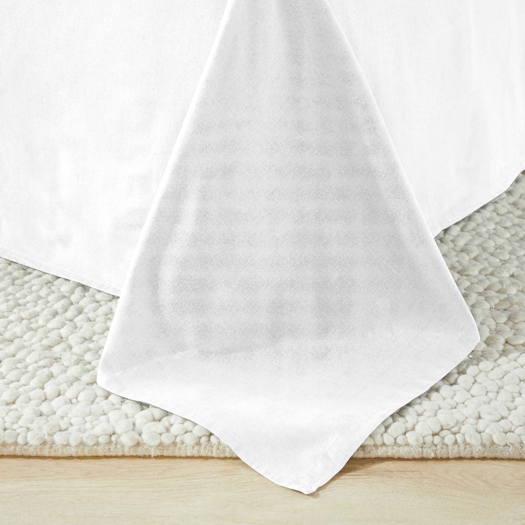 Orion Cotton Linen Blend Garment Washed Deep Pocket Bed Sheet Set