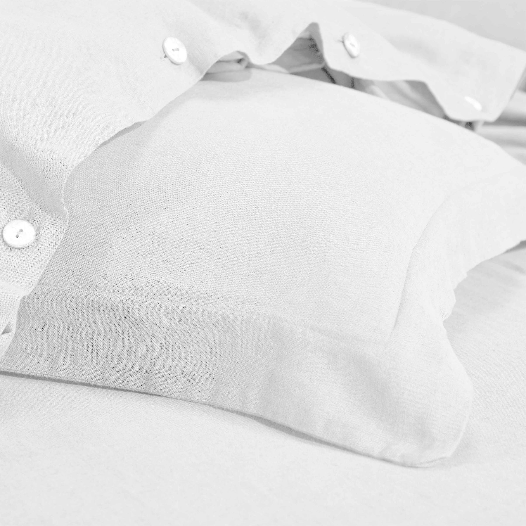 Orion Cotton Linen Garment 3 Piece Duvet Cover Set With Pillow Shams