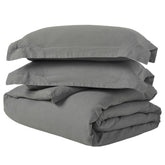Cotton Linen Lightweight Breathable Duvet Cover Set