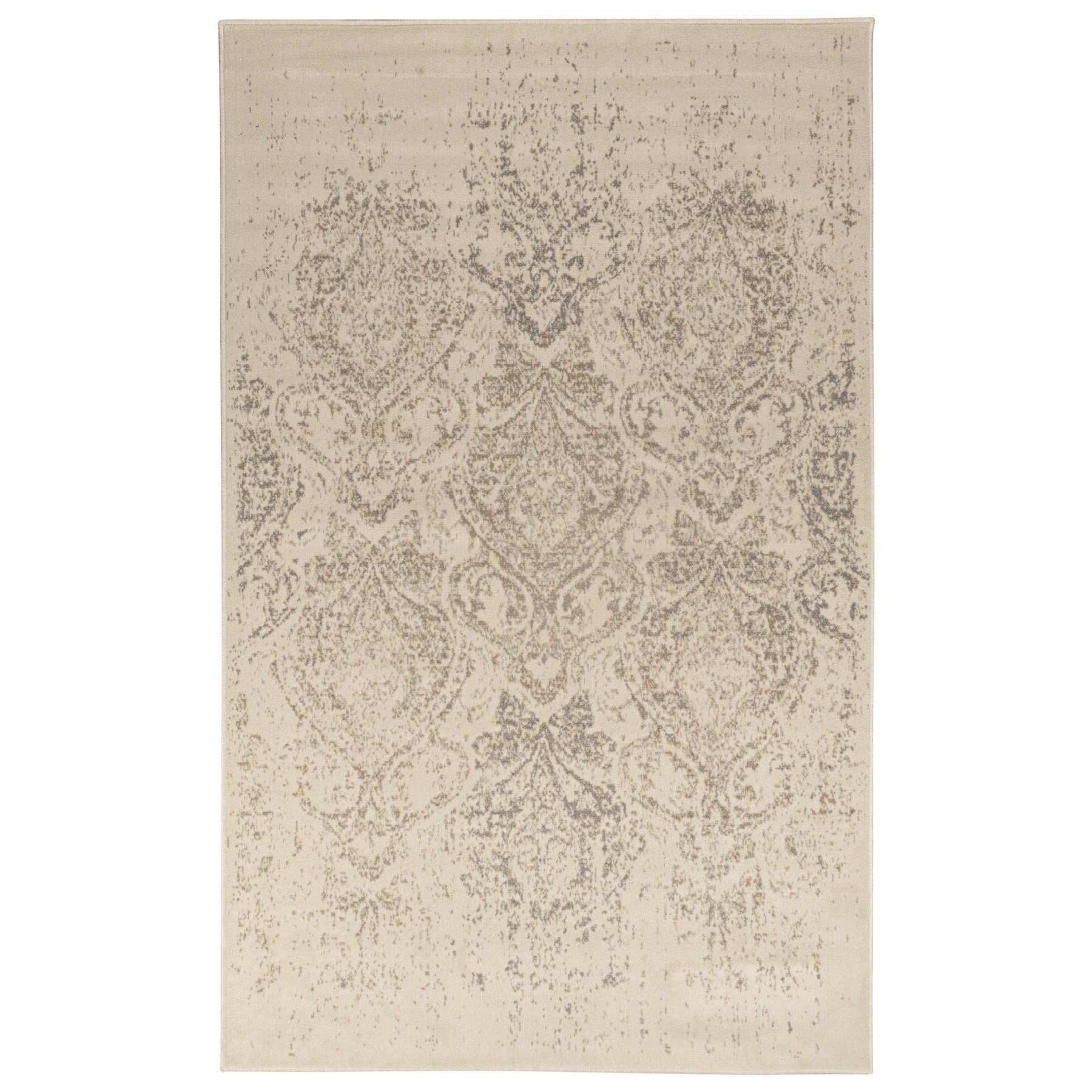 Otomar Traditional Oriental Damask Indoor Area Rug or Runner