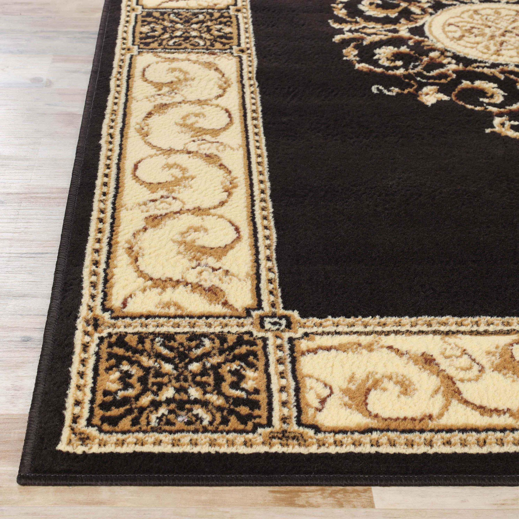 Oversized Medallion Modern Bohemian Indoor Area Rug or Runner Rug