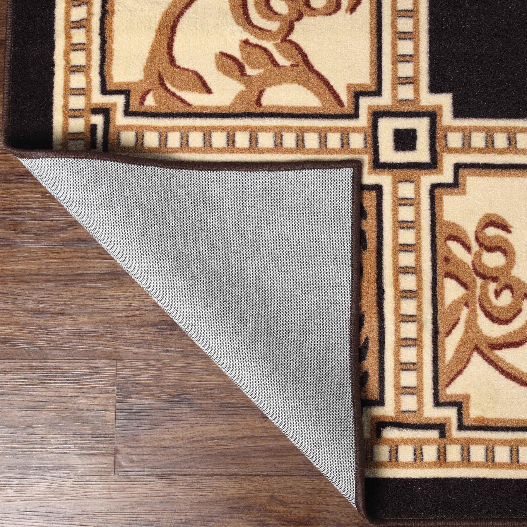 Oversized Medallion Modern Bohemian Indoor Area Rug or Runner Rug