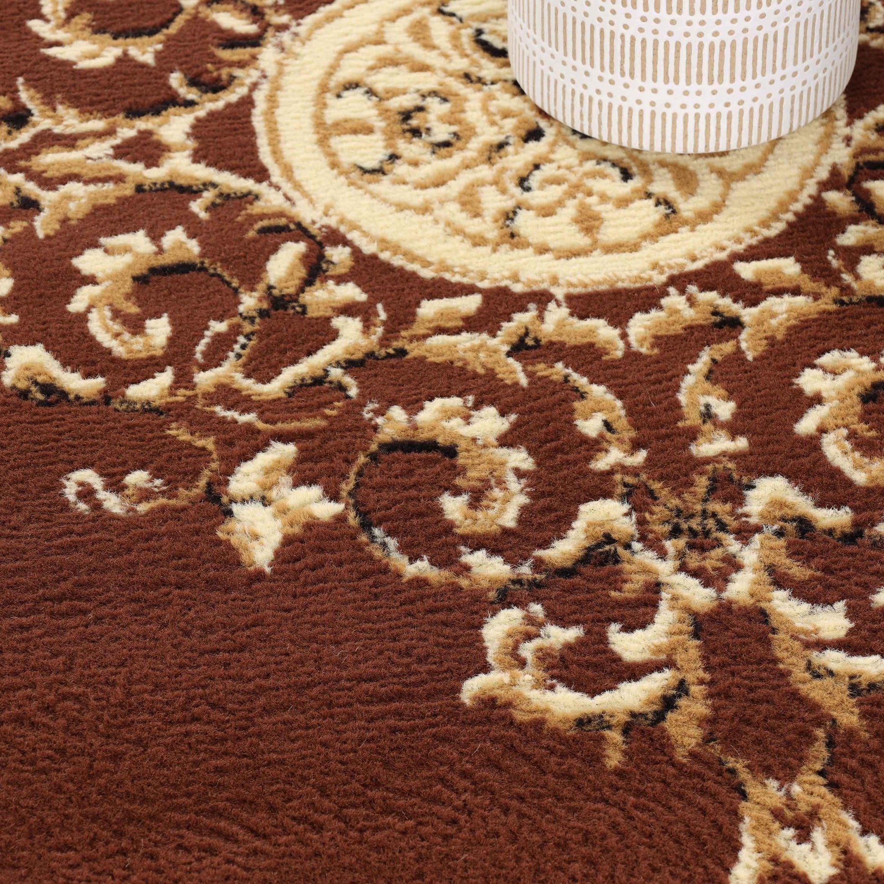 Oversized Medallion Modern Bohemian Indoor Area Rug or Runner Rug