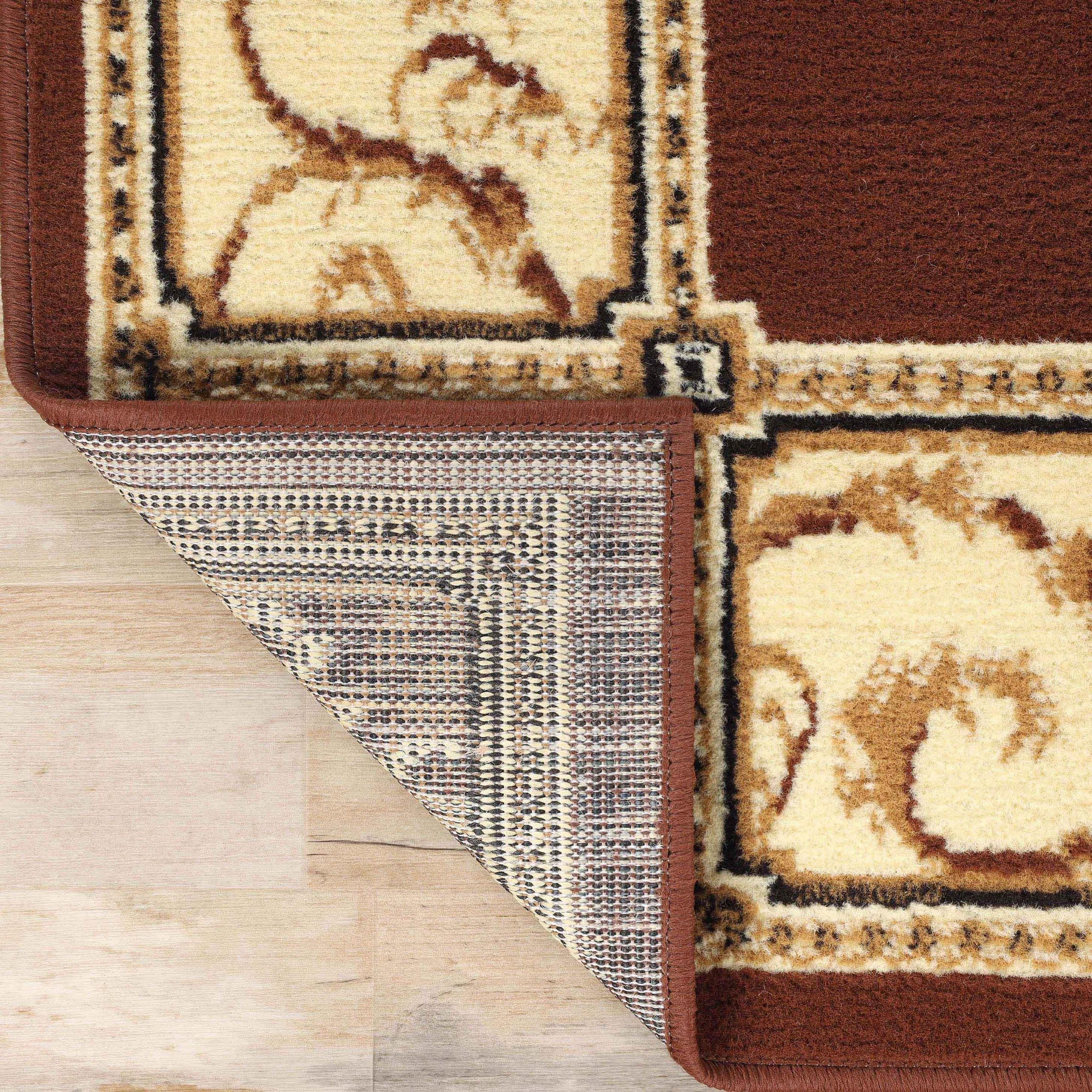 Oversized Medallion Modern Bohemian Indoor Area Rug or Runner Rug