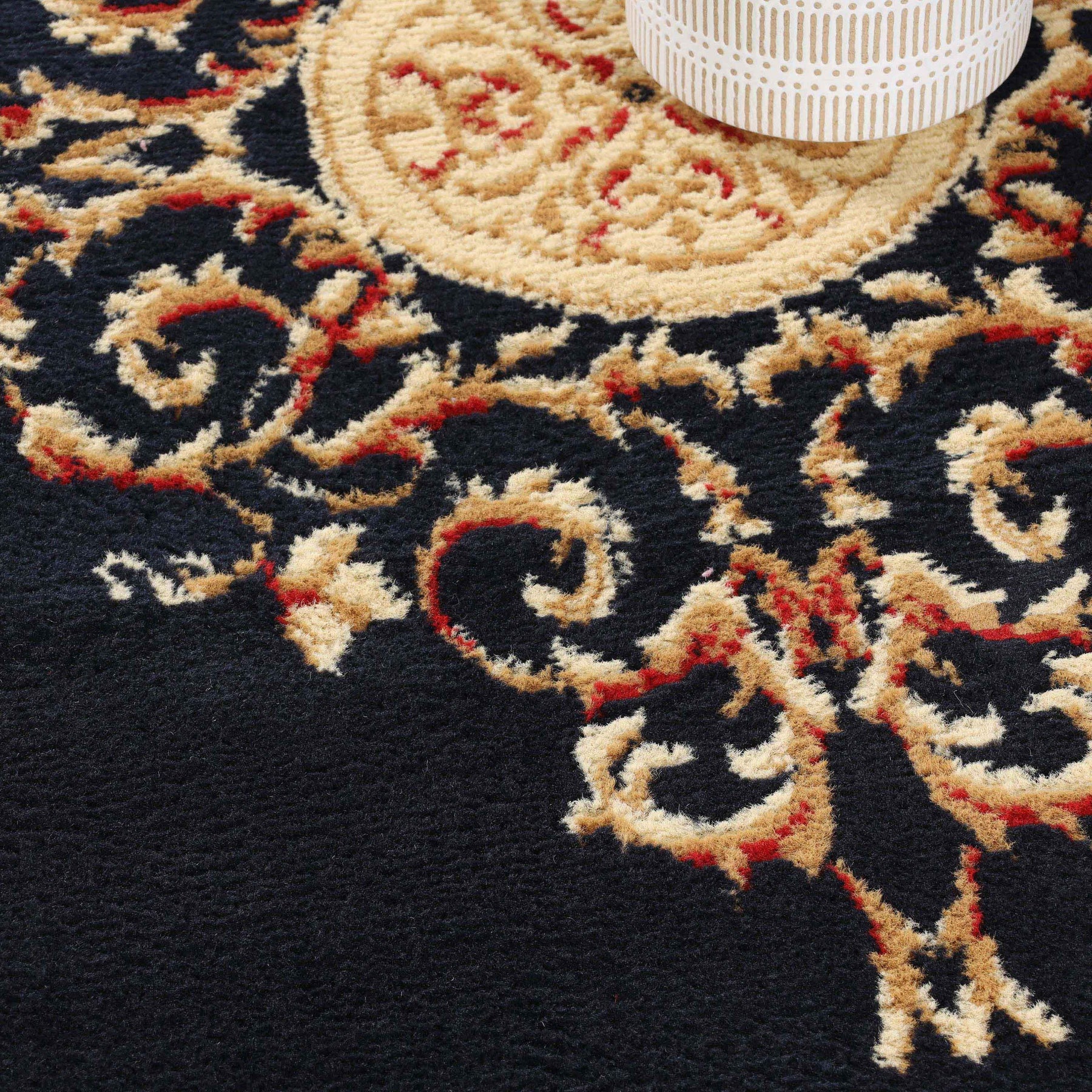 Oversized Medallion Modern Bohemian Indoor Area Rug or Runner Rug