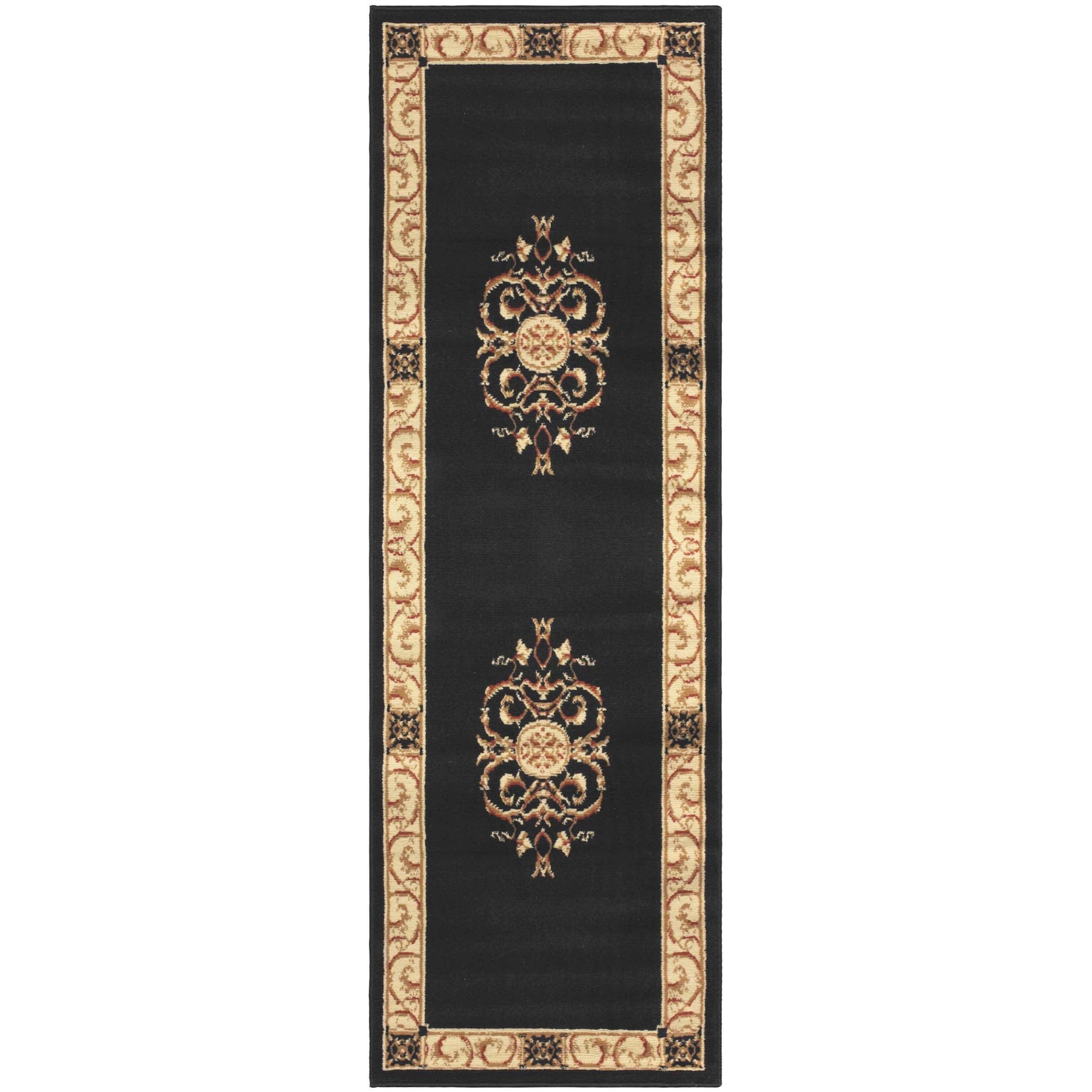 Oversized Medallion Modern Bohemian Indoor Area Rug or Runner Rug