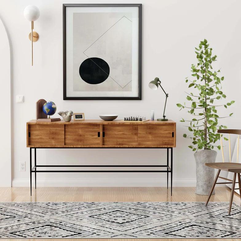 Ozark Geometric Diamonds Indoor Large Area Rugs Or Runner Rug