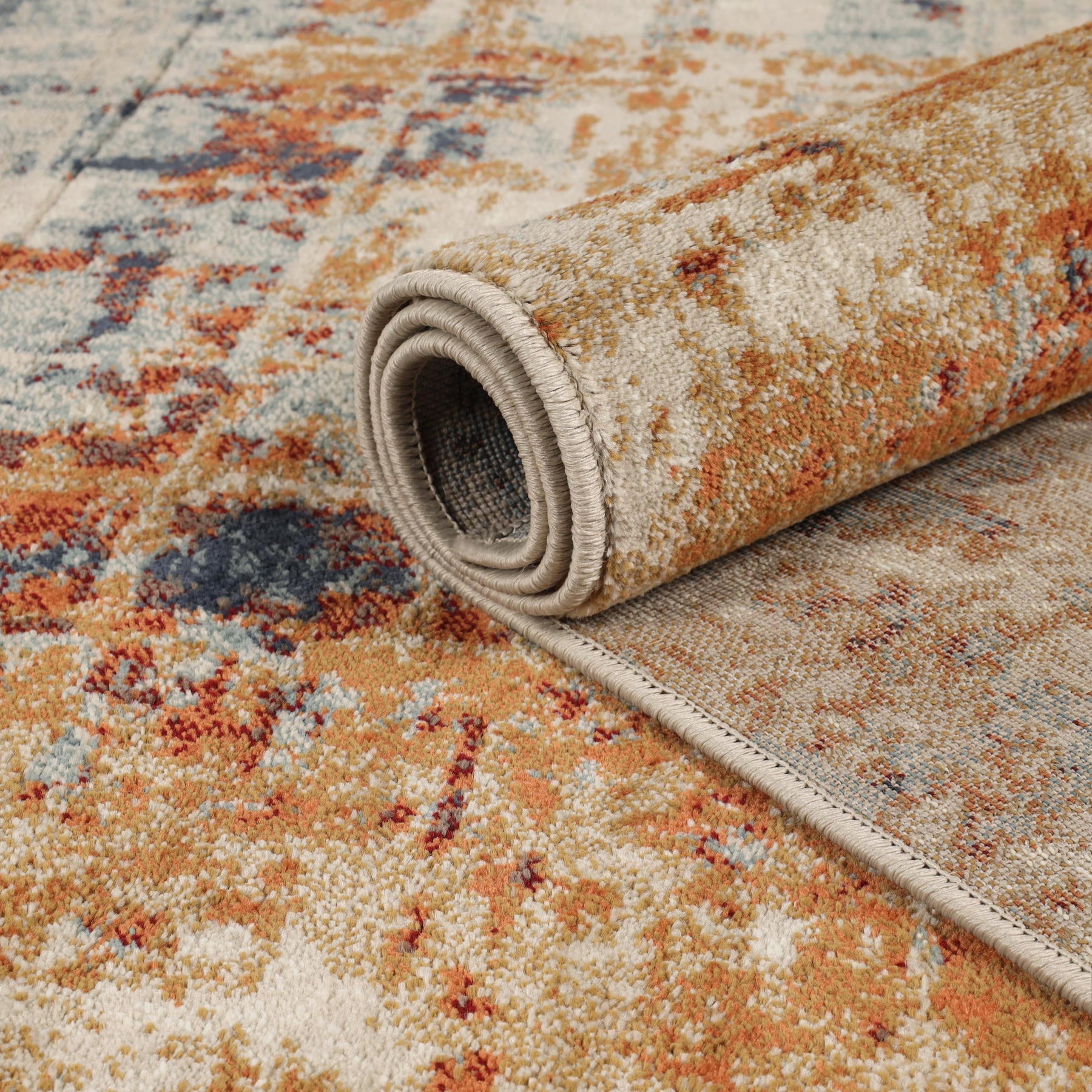 Palani Washed Striped Abstract Indoor Area Rugs or Runner Rug