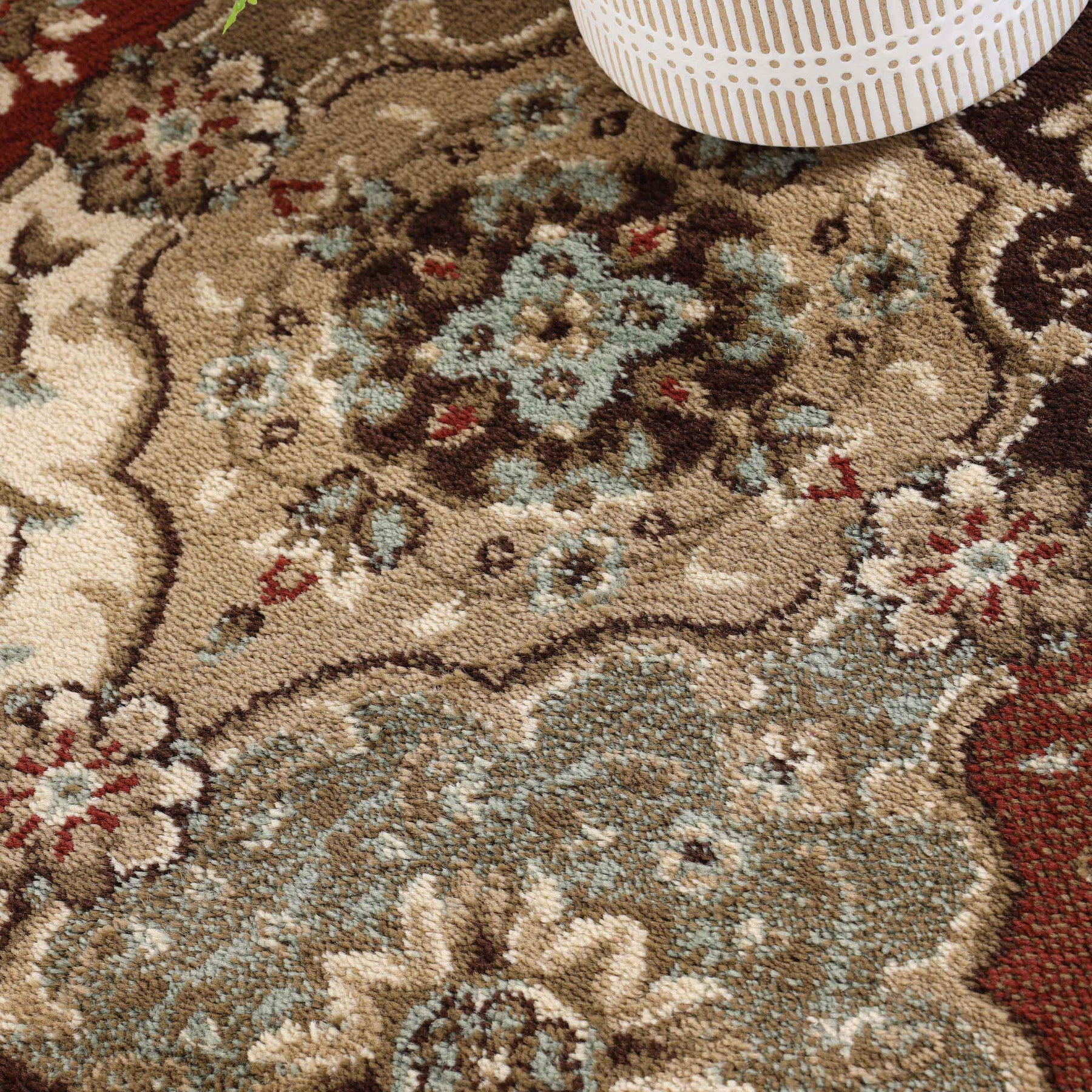 Palmyra Traditional Floral Medallion Indoor Area Rug Or Runner Rug