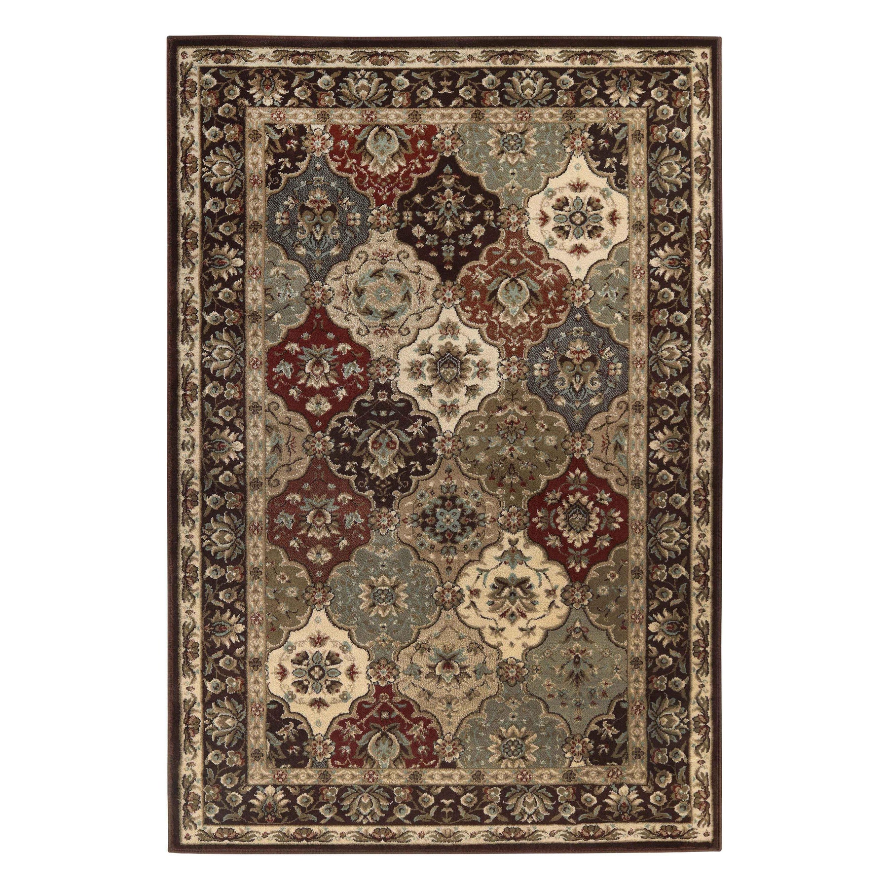 Palmyra Traditional Floral Medallion Indoor Area Rug Or Runner Rug