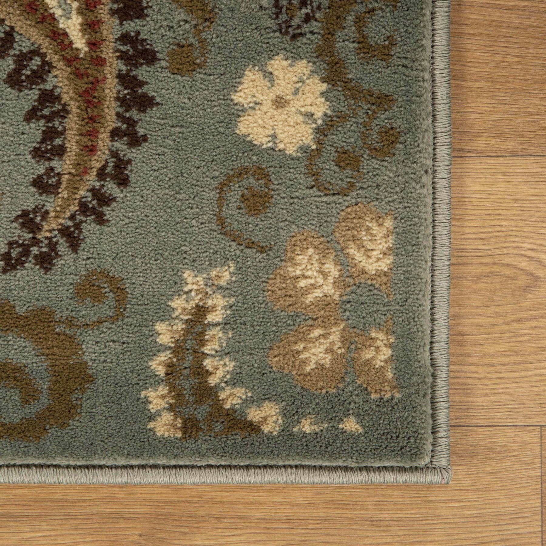 Parkway Vintage Floral Indoor Area Rug or Runner Rug