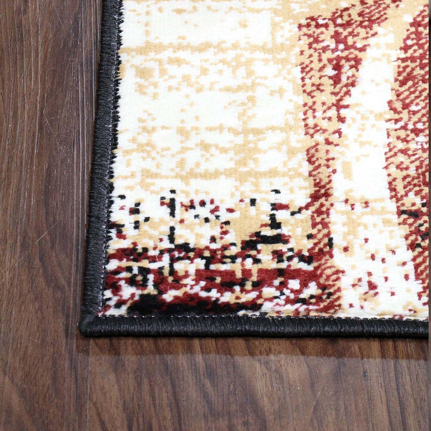 Pastiche Contemporary Floral Patchwork Indoor Area Rug or Runner