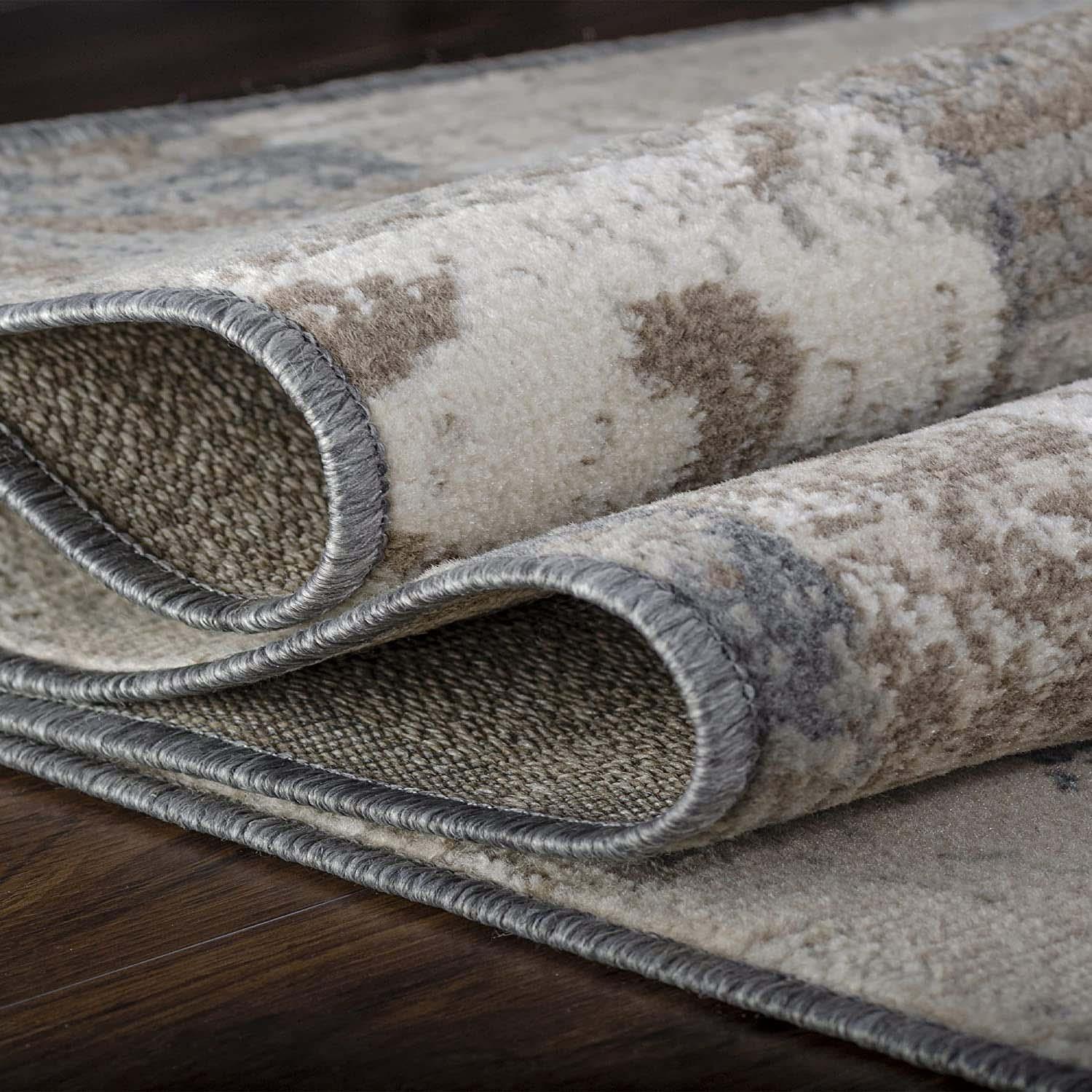 Pastiche Contemporary Floral Patchwork Indoor Area Rug or Runner