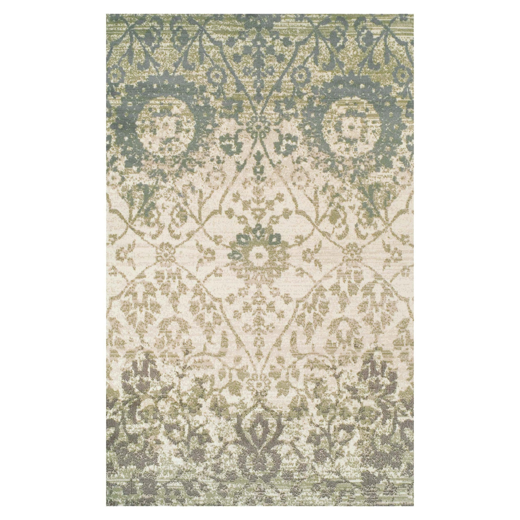 Pendleton Traditional Floral Medallion Indoor Area Rug or Runner Rug