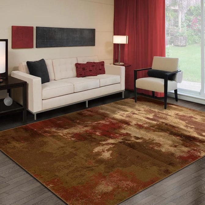 Pixi Abstract Multi-Tone Area Rugs or Runner Rug