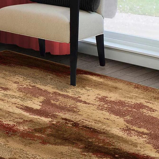 Pixi Abstract Multi-Tone Area Rugs or Runner Rug