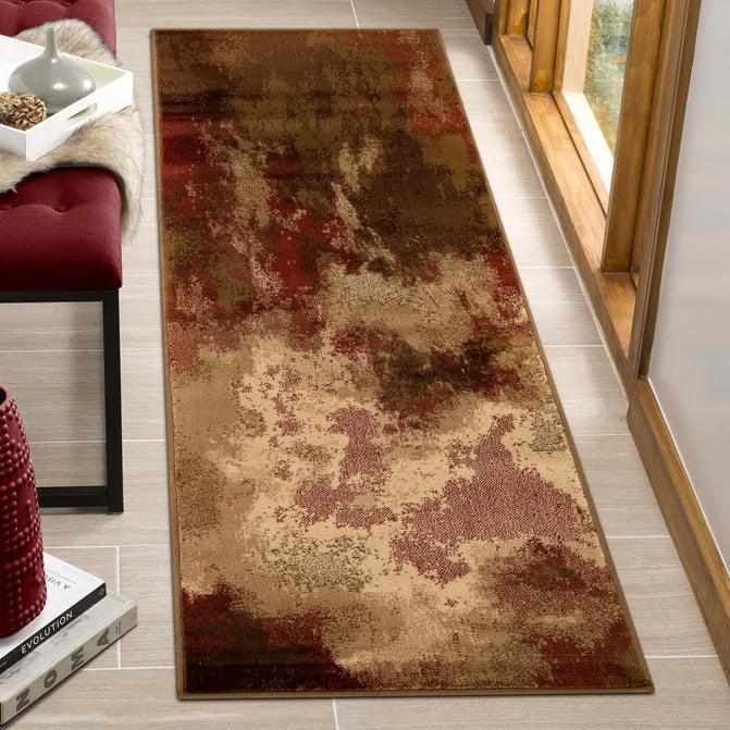 Pixi Abstract Multi-Tone Area Rugs or Runner Rug