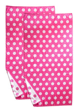 Polka Dot Cotton Oversized 2 Piece Beach Towel Set
