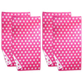 Polka Dot Cotton Oversized 4 Piece Beach Towel Set