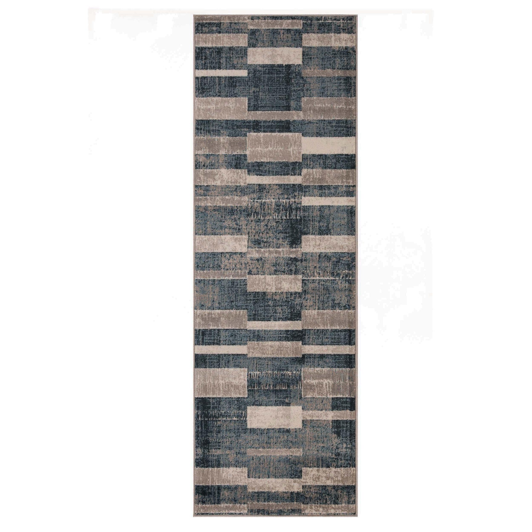 Radko Modern Striped Indoor Area Rugs or Runner Rug