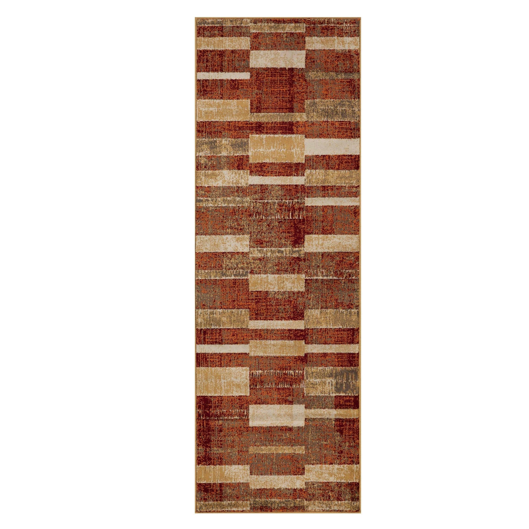 Radko Modern Striped Indoor Area Rugs or Runner Rug