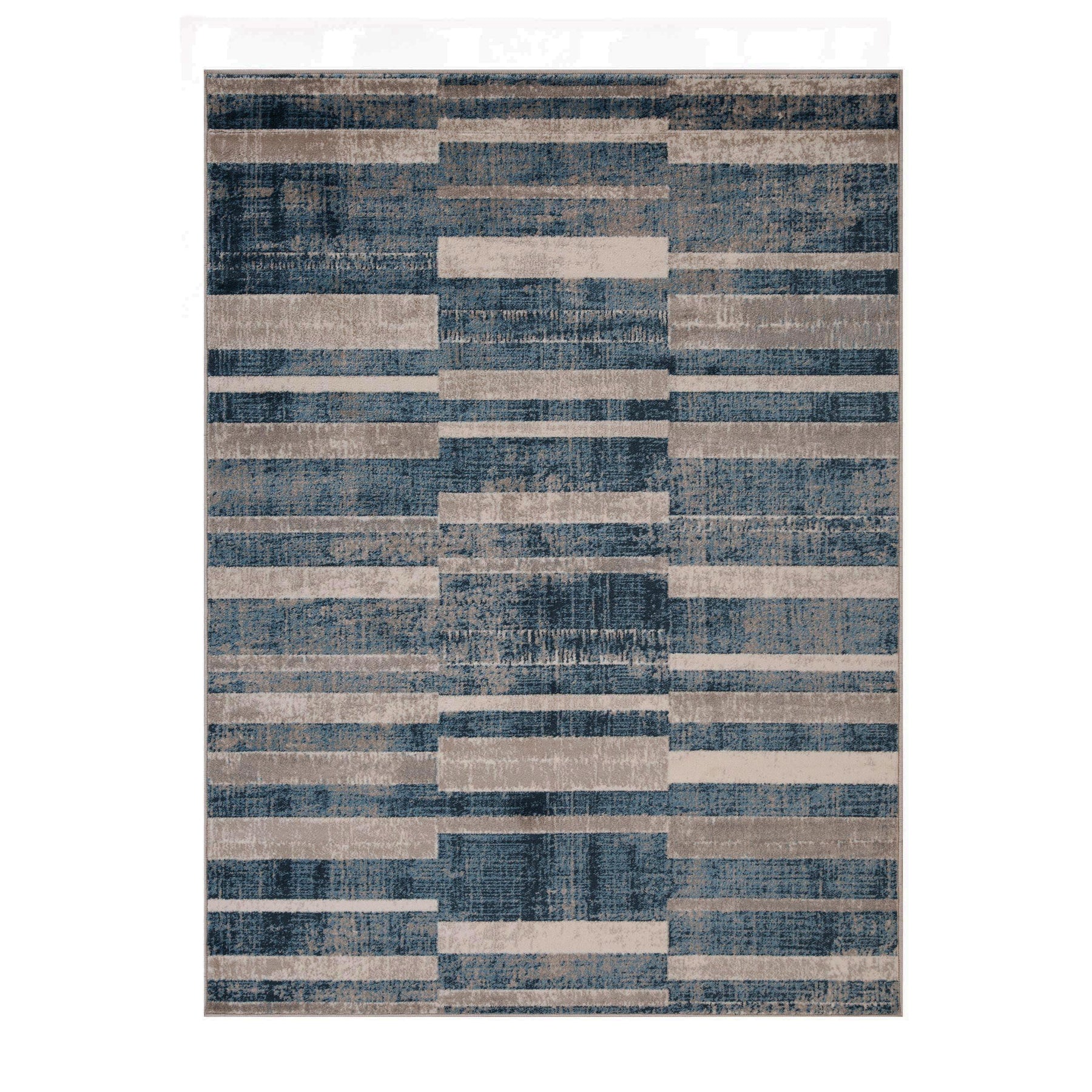 Radko Modern Striped Indoor Area Rugs or Runner Rug