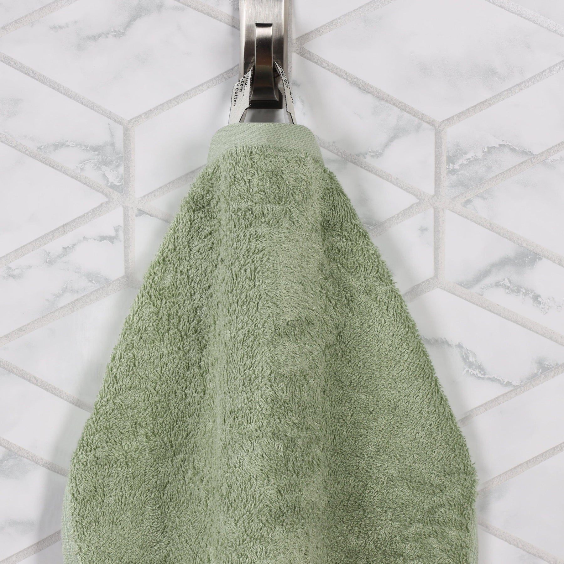 Rayon from Bamboo Eco-Friendly Fluffy Soft Solid 12 Piece Towel Set