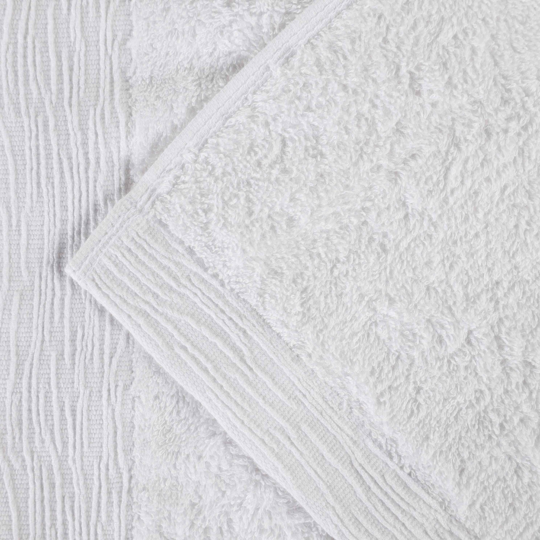 Rayon from Bamboo Eco-Friendly Fluffy Soft Solid 8 Piece Towel Set